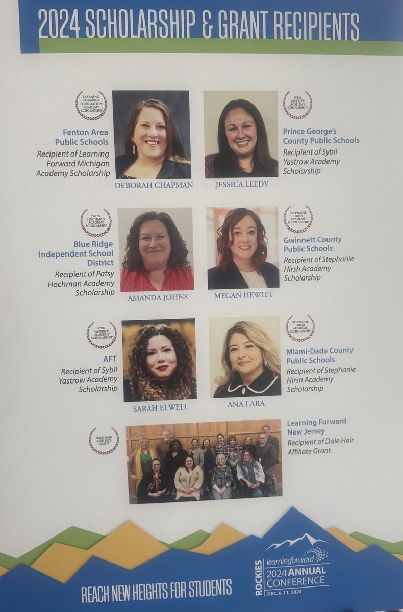 Congratulations to one of our very own team members of our @mdcps Professional Development Team, Ana Lara. An outstanding and committed professional! ⁦<a href="/LearningForward/">Learning Forward</a>⁩