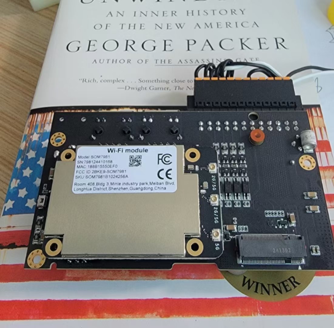 Open_Embed's tweet image. The SOM7981 is ready to be delivered with FCC and CE certification,as while as EdgeBox-Blue. The full firmware of OpenWRT is in the mainline. 
#Industry40  #openwrt #IndustrialIOT #INDUSTRY #AUTOMATION #PLC #EdgeComputing