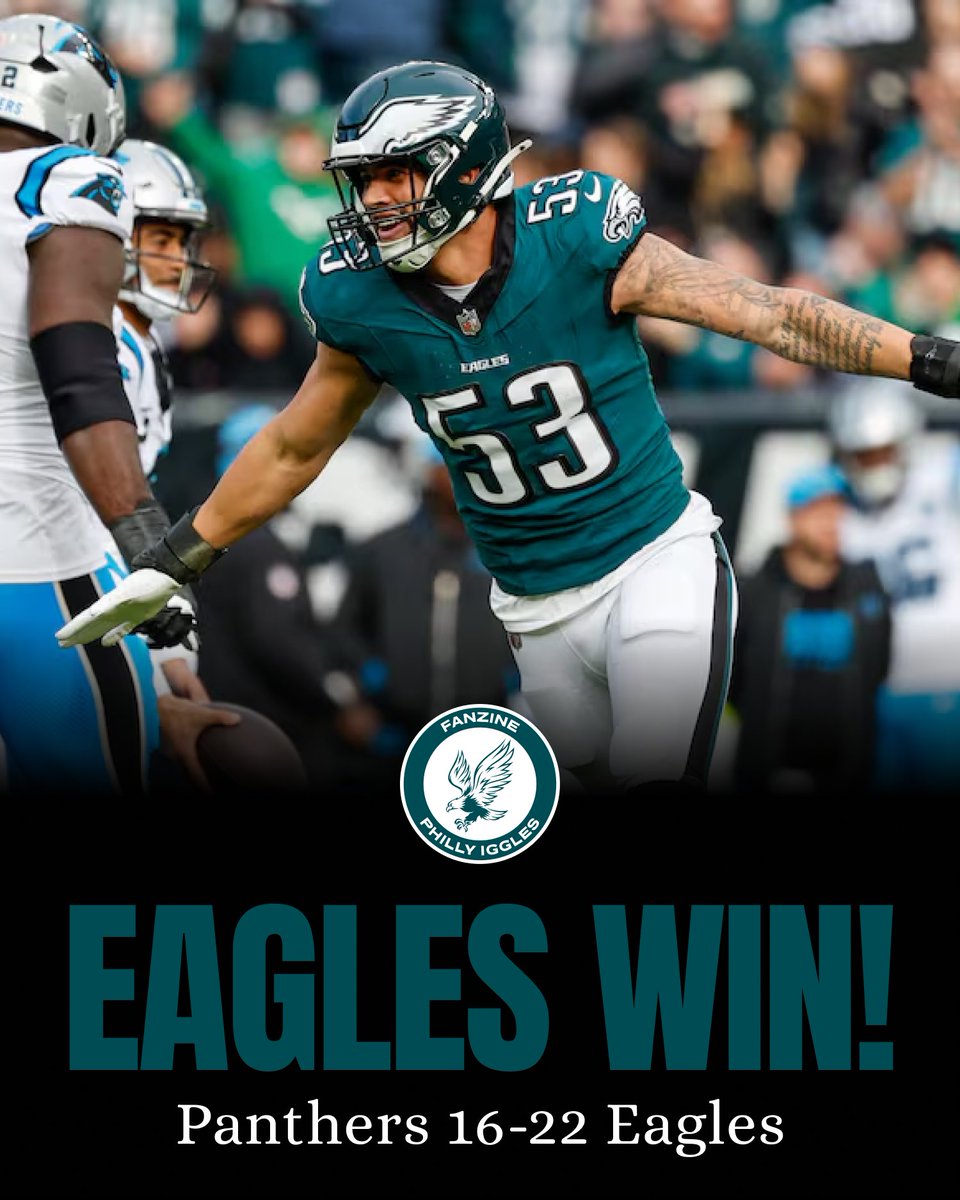 Eagles W.

#FlyEaglesFly