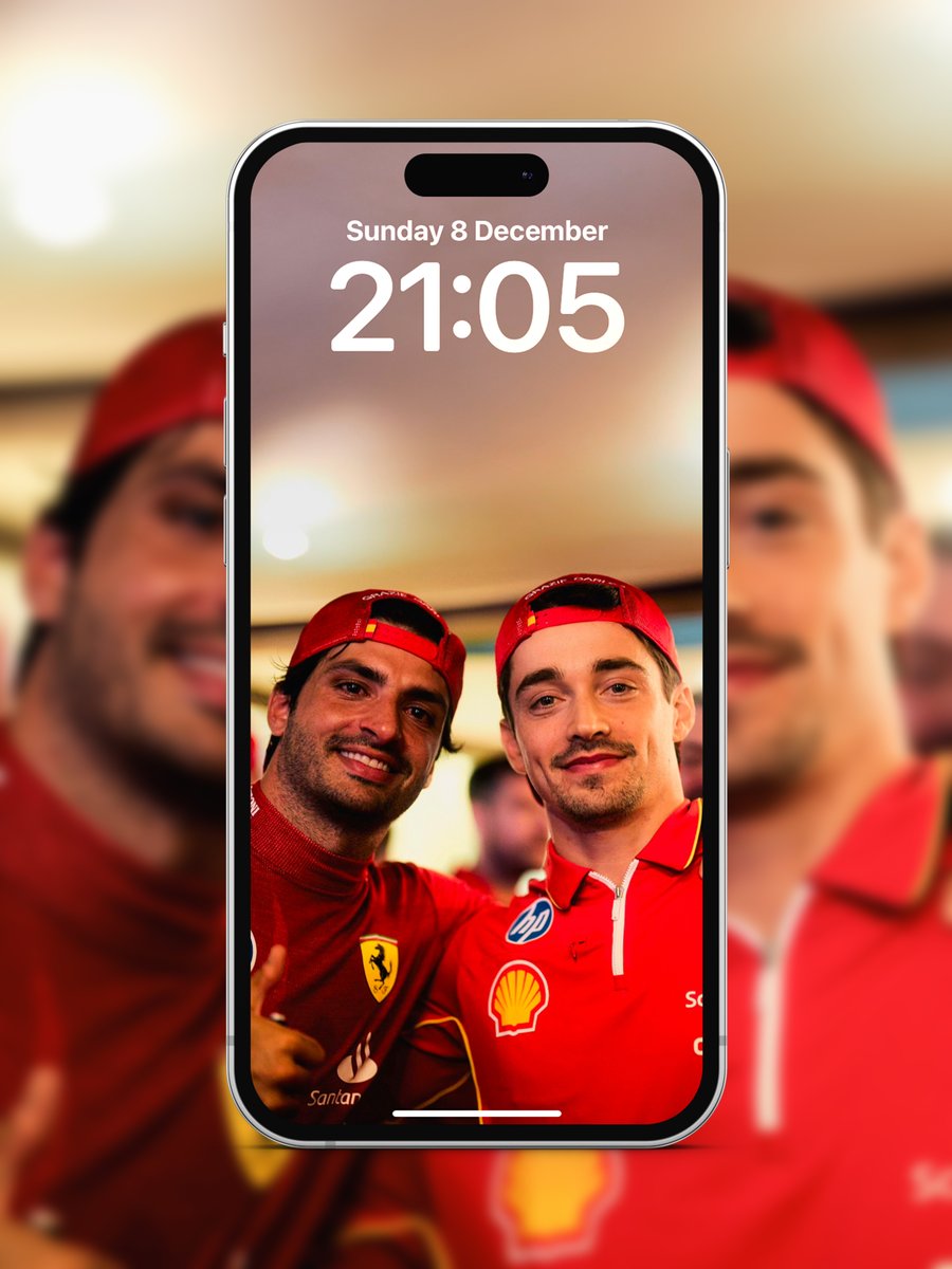 F1WallpaperHQ's tweet photo. hi, @sainzzleclerc, here is your new wallpaper 🥹❤️ https://t.co/CxiEqFQCJX