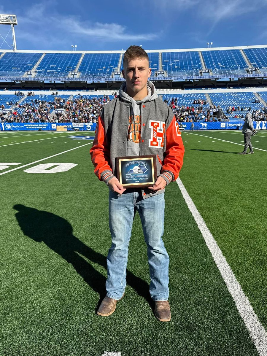 Blessed to be awarded 3A District 2 player of the year🧡