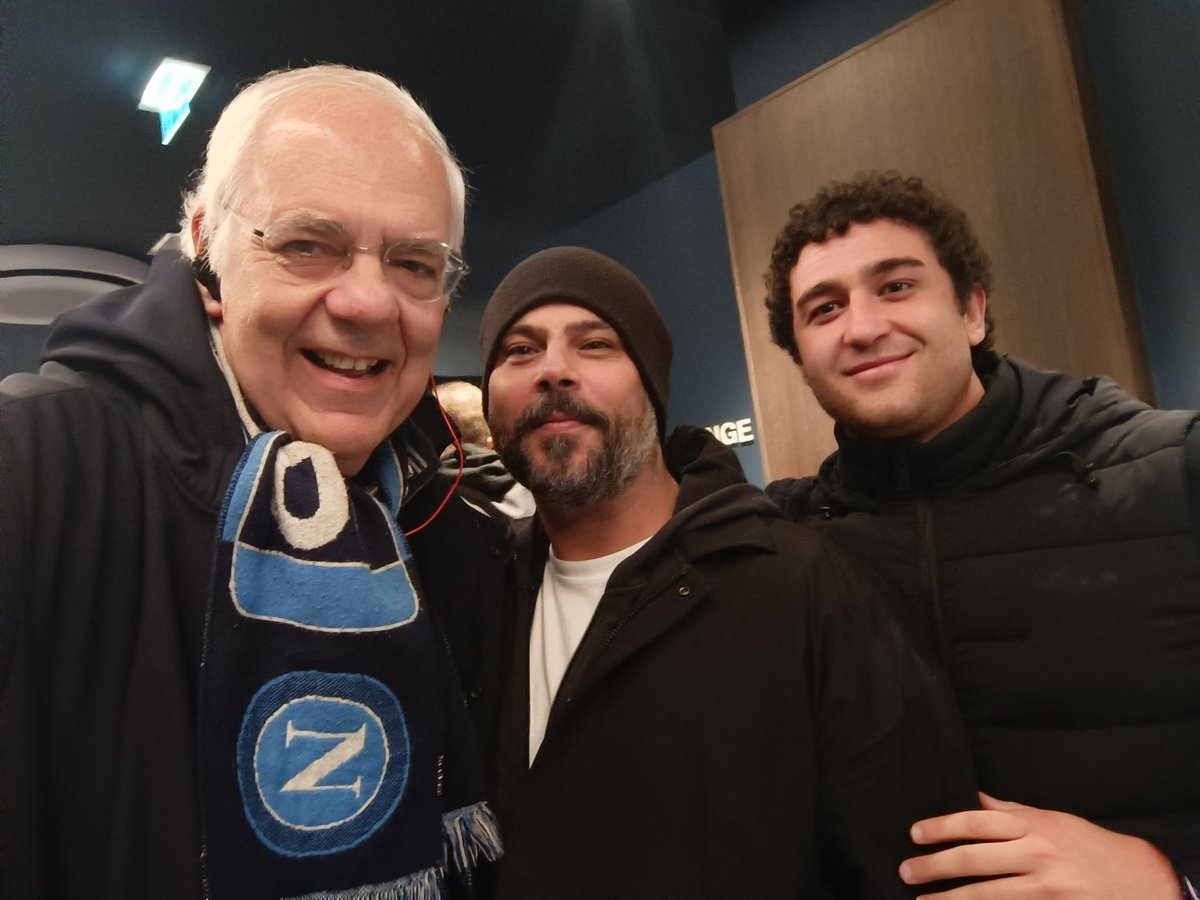 brunosiciliano7's tweet photo. Con #Geolier e Marco #Damore
💙🫶
#NapoliLazio https://t.co/08hBvbVs5E