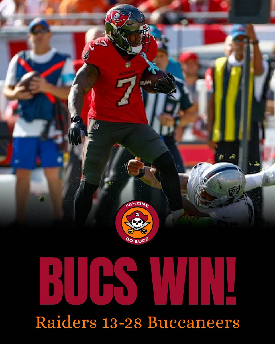 A great win for the Bucs.

#WeAreTheKrewe
