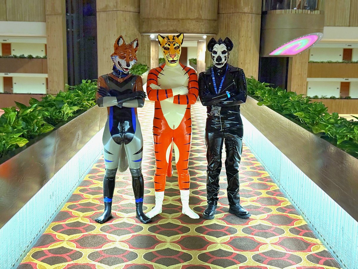 ShinyTekkie on Bluesky (@shinytekkie) on Twitter photo Sorry, rubber animals only allowed past this point!
With <a href="/LatexMisfit/">Skulker Yeen</a> and bsky.app/profile/kinkyb… Sorry, rubber animals only allowed past this point!
With <a href="/LatexMisfit/">Skulker Yeen</a> and bsky.app/profile/kinkyb…