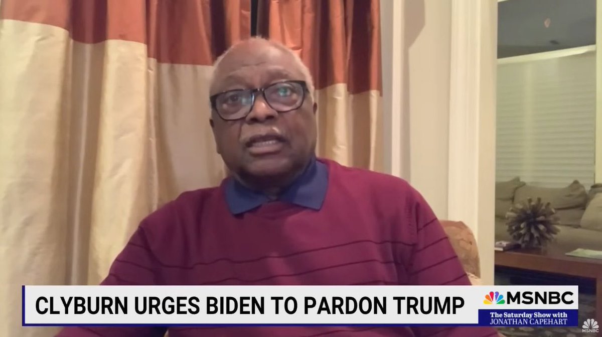 CalltoActivism's tweet image. BREAKING NEWS:

Rep. Jim Clyburn urges President Biden to pardon Donald Trump in a show of national unity. 

ABSO-FUCKING-LUTELY NOT!!!!

Who else agrees Trump should NEVER be pardoned?