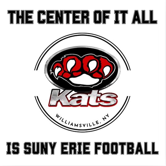 I'm extremely excited to verbally announce my commitment to play football at SUNY Erie. After all these years I am finally able to have, and thankful for this golden opportunity to play football at the collegiate level! Thank you ECC! And GO KATS!
