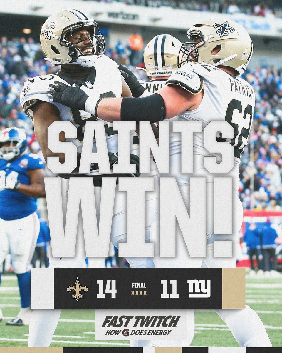 W 

#Saints | <a href="/FastTwitchDrink/">Fast Twitch Energy Drink</a>