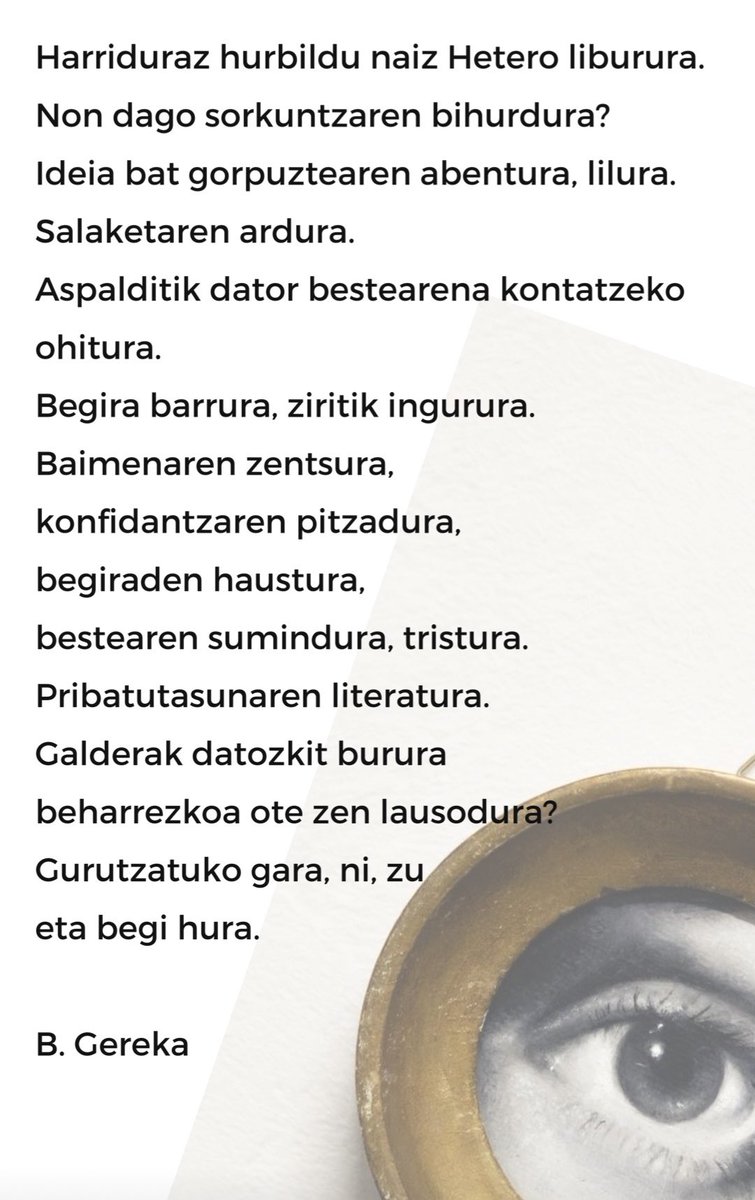 bgereka's tweet photo. #hetero 
Edozer idazteak balio ez duenean. https://t.co/l4LkdU3jLp