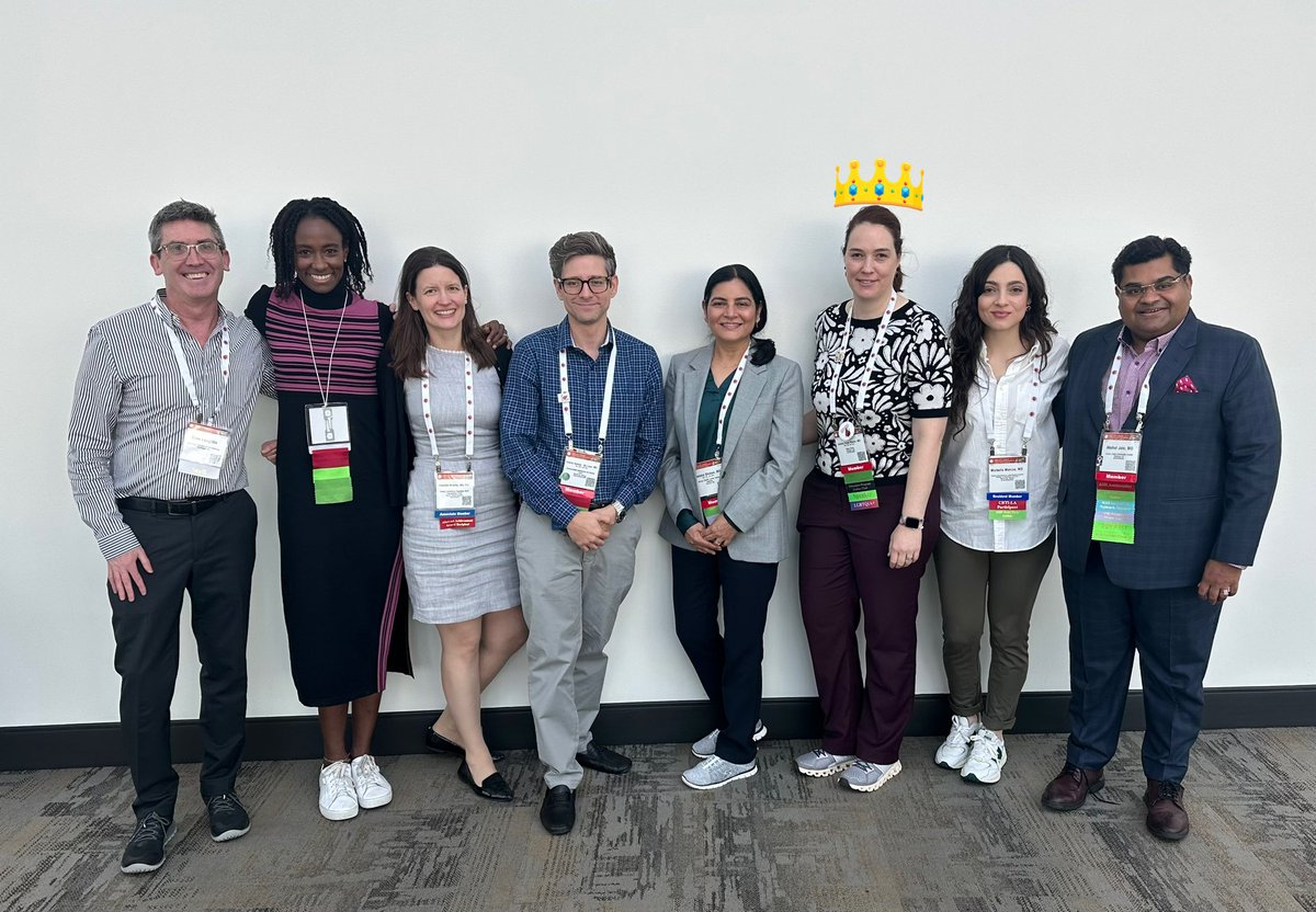 Your #ASHNewsDaily team IRL #ASH24 <a href="/ASH_hematology/">ASH</a>