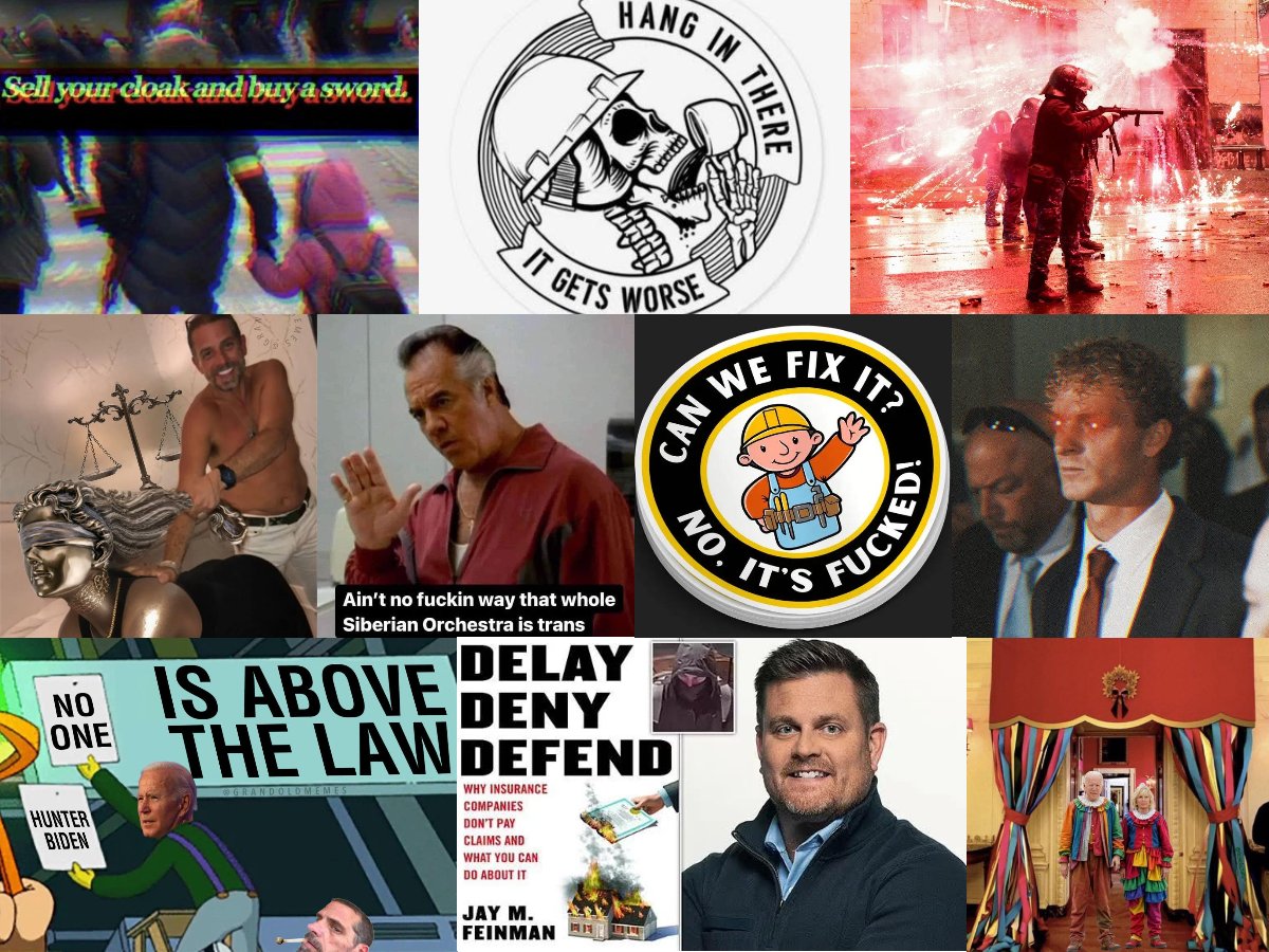 InconclusivePod's tweet image. New episode is up. On this week’s show: #HunterPardon #BrianThompson #DanielPenny #Trump #Israel #Ukraine and more. Top 10 Movie Santas and your questions. 
Link: inconclusivebreakdown.libsyn.com/episode-508-pa…