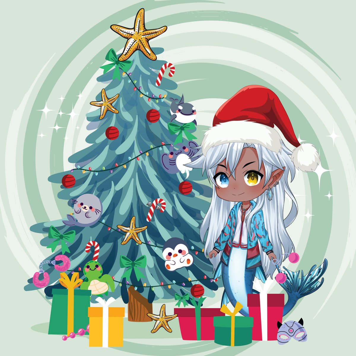 rainbowcandy_vt's tweet photo. Did you know dragon mermen celebrate Christmas under the sea? ๐
๐ What do you think theyโd use as ornaments?
ไธๅฐๅฟ่ฎฉไฝ ไปฌ็ๅฐไบ็ณ็ณ็็งไบบๆถ่ๅ๏ผๆ่ฆๅฌ็ ไฝ ไปฌๅฟ่ฎฐ็ๅฐ็ไธ่ฅฟใ
โ(โ โโขโฯโโขโ โ)โ
#Vtuber #ๆดๆฃๅธๆ #VtuberChristmas #FestiveVTuber #VTuberChristmasCountdown https://t.co/VqFftmjXbX