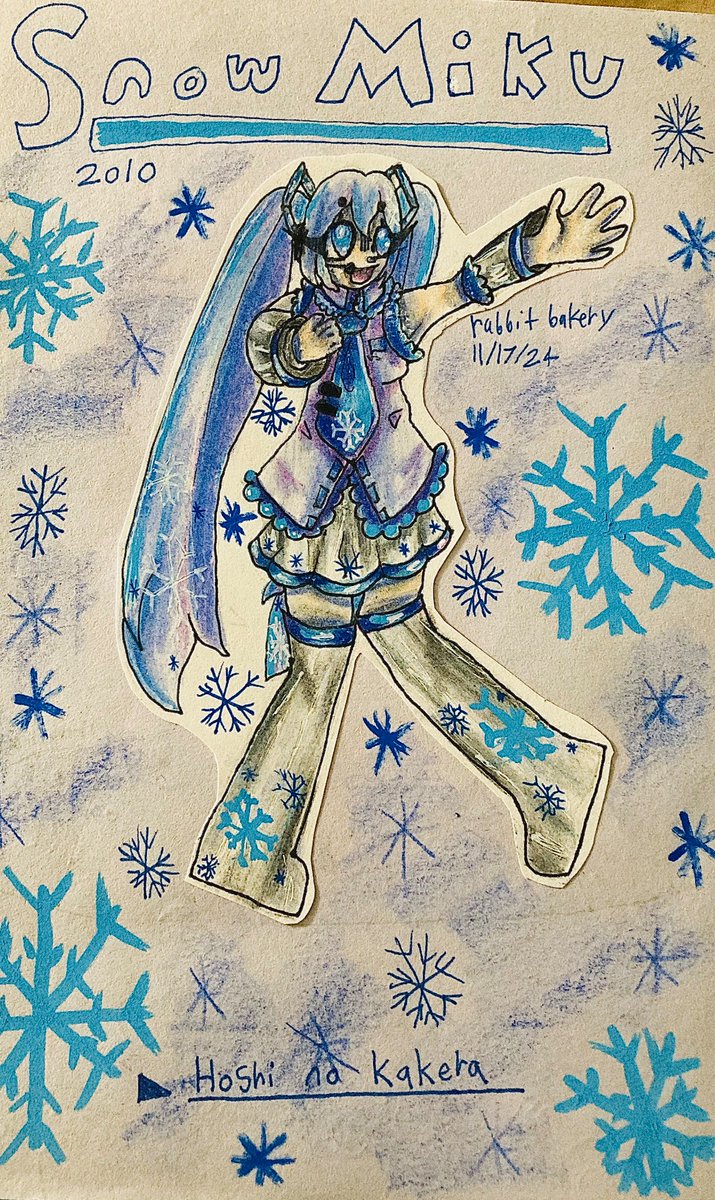 RabbitBake's tweet photo. Snow mikus
#hatsunemiku #miku https://t.co/53PceXyQGa