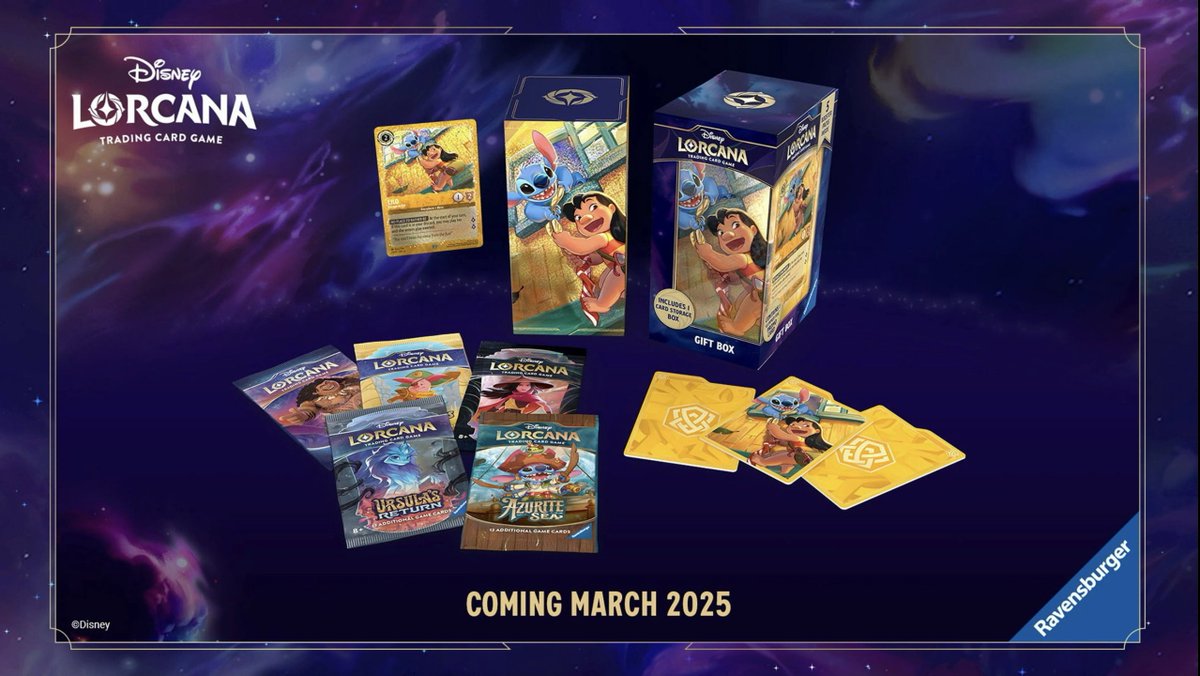 Coming March 2025 ✨

#DisneyLorcana <a href="/DisneyAUNZ/">Disney AUNZ</a>
