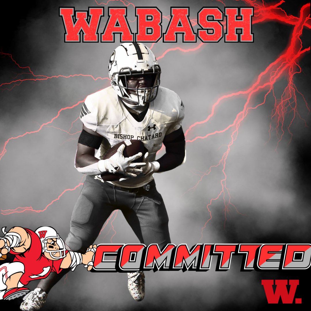 I am extremely blessed and honored to say I have committed to Wabash college to pursue my academic and football career.  Thank you <a href="/coachgilbert10/">Jake Gilbert</a>  for this amazing opportunity.