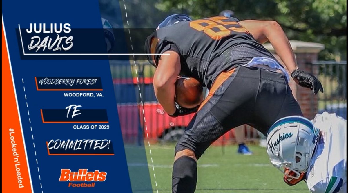 Julius Davis (@juliussdav) on Twitter photo Super excited to say that after a great visit and conversation with <a href="/CoachBPerkins/">Bryce Perkins</a>, I have committed to <a href="/GburgFB/">Gettysburg College Football</a>! Thank you to my Family, Coaches, and Teammates who’ve helped me get to where I am today.
<a href="/CoachMoeBanks/">Moe Banks</a> <a href="/CoachTurch/">Nick Turchyn</a> <a href="/coachicenhower/">Mike Icenhower</a> <a href="/CoachMatteo_WFS/">Jackson Matteo Ed.D | M.Ed.</a> <a href="/ConnorJessop/">Connor Jessop</a> Super excited to say that after a great visit and conversation with <a href="/CoachBPerkins/">Bryce Perkins</a>, I have committed to <a href="/GburgFB/">Gettysburg College Football</a>! Thank you to my Family, Coaches, and Teammates who’ve helped me get to where I am today.
<a href="/CoachMoeBanks/">Moe Banks</a> <a href="/CoachTurch/">Nick Turchyn</a> <a href="/coachicenhower/">Mike Icenhower</a> <a href="/CoachMatteo_WFS/">Jackson Matteo Ed.D | M.Ed.</a> <a href="/ConnorJessop/">Connor Jessop</a>