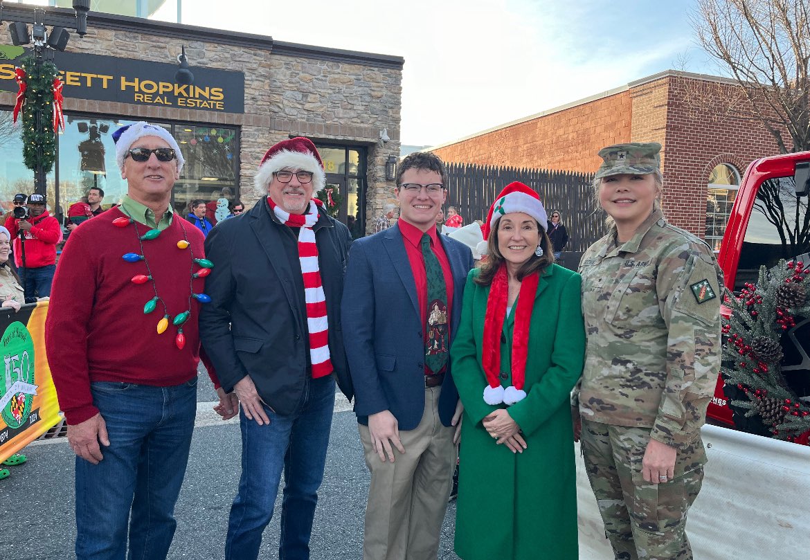 Came up for a quick breath of air by marching in the Bel Air Holiday Parade today.  Been crazy busy with travel, circulation of the organization and writing.

Making connections with the fine folks outside your gate is important because it reminds you of why you serve.