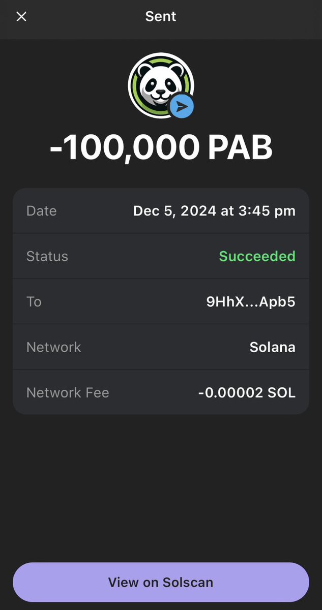 Pumpmybag1's tweet photo. 🐼 $PAB Airdrop is LIVE!

🎉 Steps to join:

1️⃣ Follow us 🔔
2️⃣ RT this post ♻️
3️⃣ Comment your $SOL wallet below!

🌍 Be part of the green crypto revolution! Tokens are being distributed now! 🚀

#PandaBuToken #FreeCrypto #GreenCrypto $SOL #SOLANA #AIRDROP $bome $wif $ACT $PNUT $GOAT $BAN #SolanaAirdrop