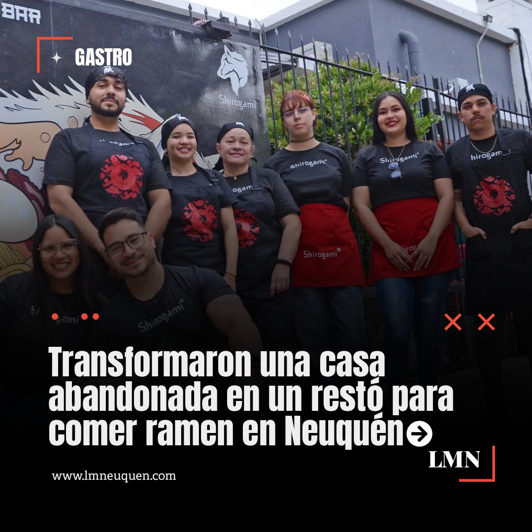 LMNeuquen's tweet photo. 🏠 Transformaron una casa abandonada en un restó para comer #ramen en #Neuquén: por qué se ha hecho popular
🍽️ Comer en #Shirogami es un poco también conocer a Shiro, el lobo siberiano blanco del joven cocinero Luis Martínez (34). https://t.co/2sshwnIVo2