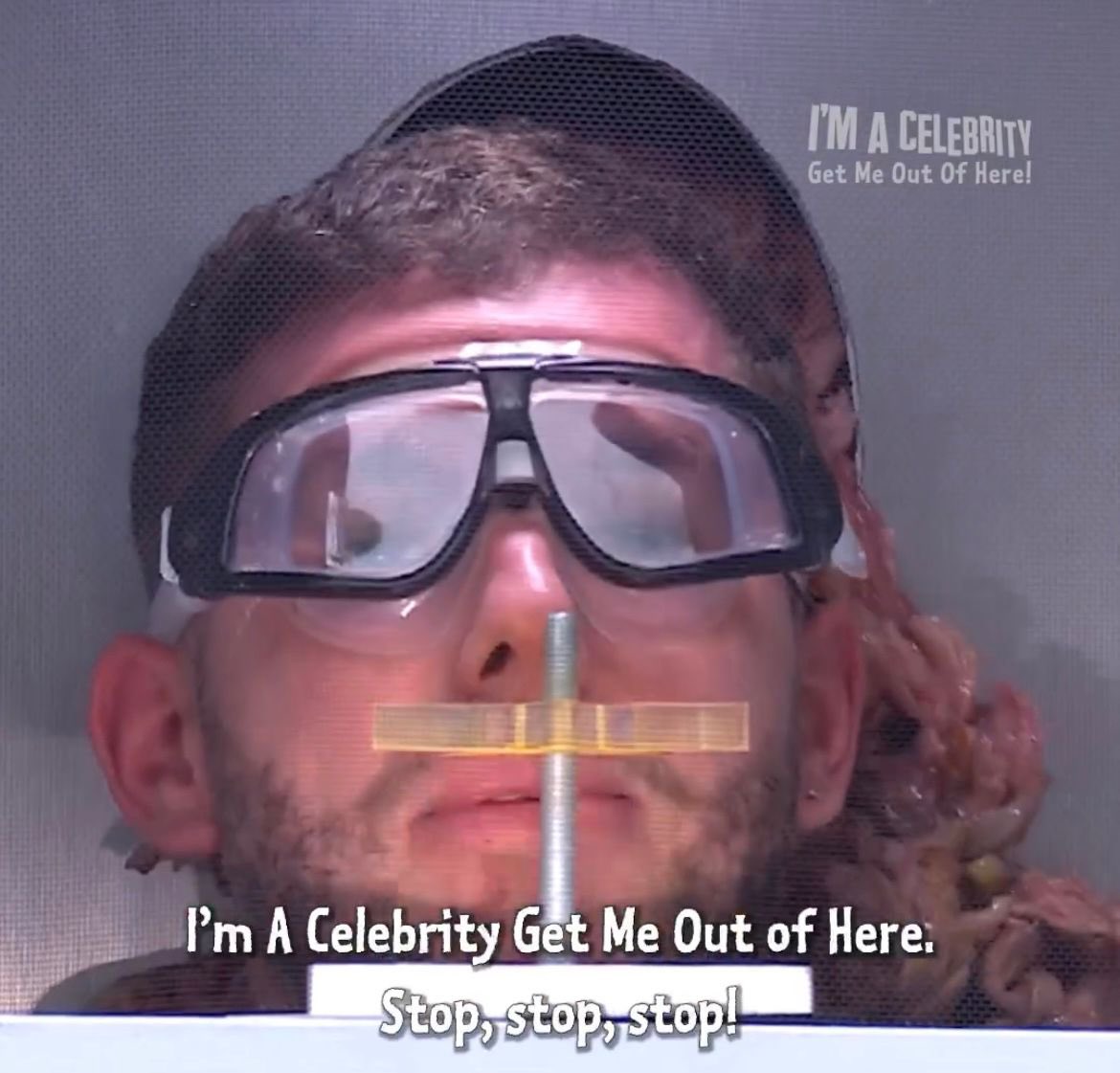 wanderingfox69's tweet photo. Just had a traumatic flashback after seeing the fish guts in this final trial 😱🤣

#ImACeleb https://t.co/GglPcLRKG3