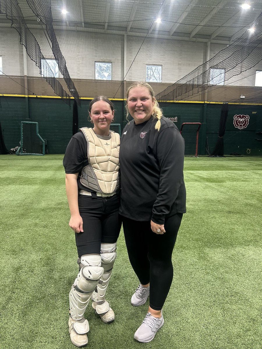 Had a great time at the <a href="/MoStateSoftball/">Missouri State Softball</a> pitching and catching clinic this Sunday. Learned lots of new things and had lots of fun! Go Bears!