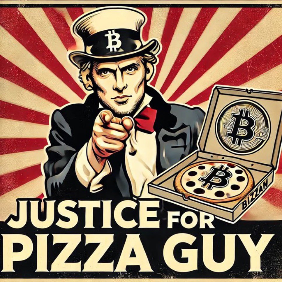 <a href="/RyanNFTs/">Ryan</a> $PIZZAGUY

This is THE place where we honor the legend who made history by trading 10,000 BTC for a pizza 🍕
🍕CA : 4kNS9EDwpiJNBJpUCQ2eYcZkuj5Xo4cco4jsrwk9pump
🍕X : @ogpizzaguycto
🍕WEB : pizzaguycto.carrd.co