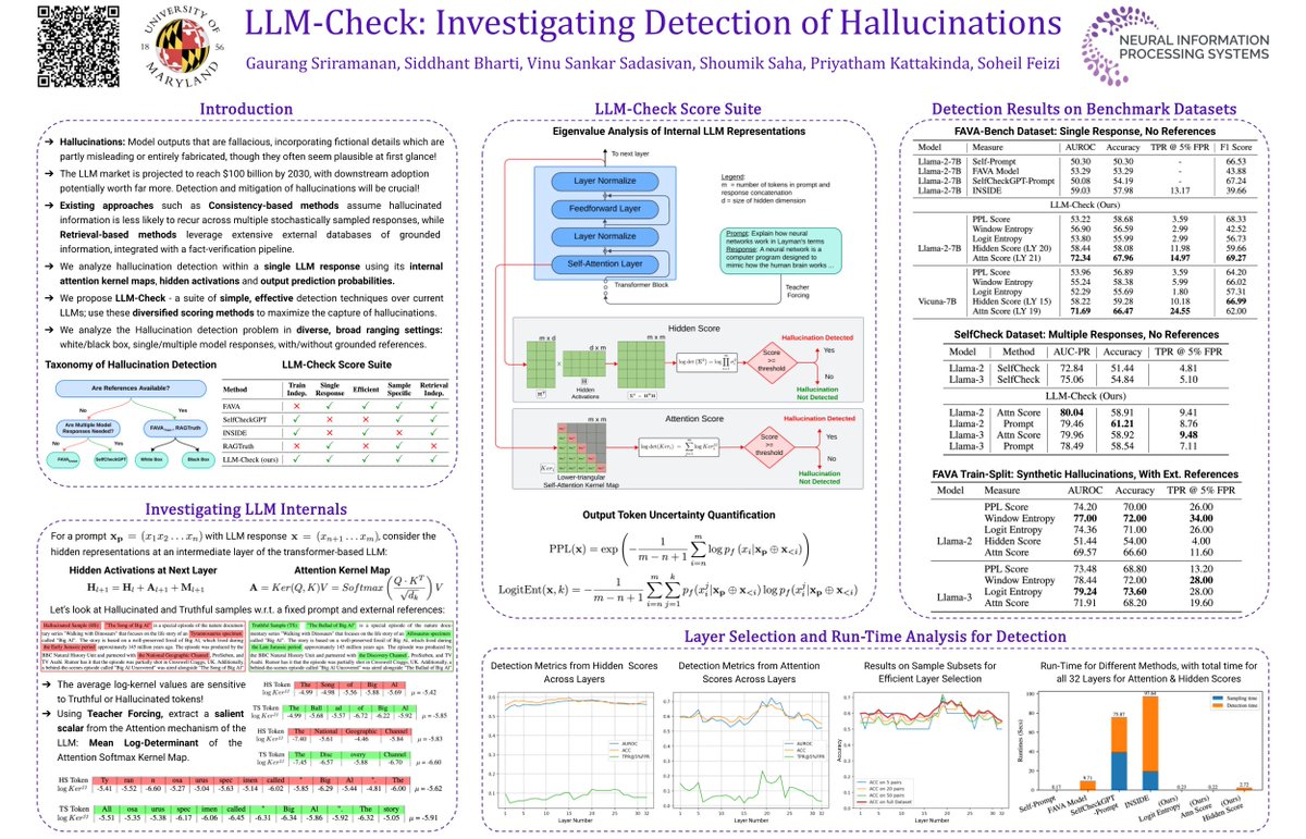 Gaurang Sriramanan (@__gaurangs__) on Twitter photo Join us at Poster Session 1 of #NeurIPS2024 on Wed, 11th Dec 👋🏻
Check out our paper for more details:
Paper 🔗: openreview.net/pdf?id=LYx4w3C…
Code 🔗: github.com/GaurangSrirama…
Joint work with amazing collaborators <a href="/siddhantbharti/">Siddhant Bharti</a> <a href="/imVinusankars/">Vinu Sankar Sadasivan</a> <a href="/ShoumikSaha7/">Shoumik Saha</a> <a href="/PKattakinda/">Priyatham Kattakinda</a> <a href="/FeiziSoheil/">Soheil Feizi</a> Join us at Poster Session 1 of #NeurIPS2024 on Wed, 11th Dec 👋🏻
Check out our paper for more details:
Paper 🔗: openreview.net/pdf?id=LYx4w3C…
Code 🔗: github.com/GaurangSrirama…
Joint work with amazing collaborators <a href="/siddhantbharti/">Siddhant Bharti</a> <a href="/imVinusankars/">Vinu Sankar Sadasivan</a> <a href="/ShoumikSaha7/">Shoumik Saha</a> <a href="/PKattakinda/">Priyatham Kattakinda</a> <a href="/FeiziSoheil/">Soheil Feizi</a>