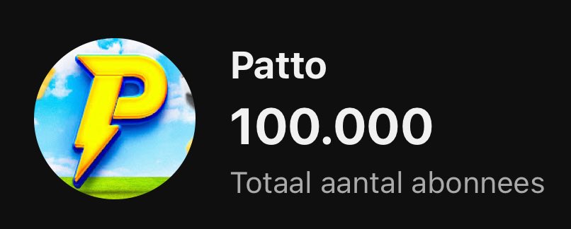 pderooij_'s tweet photo. Hit 100k today❤️🙏🏽 https://t.co/cvjbivJ7iC