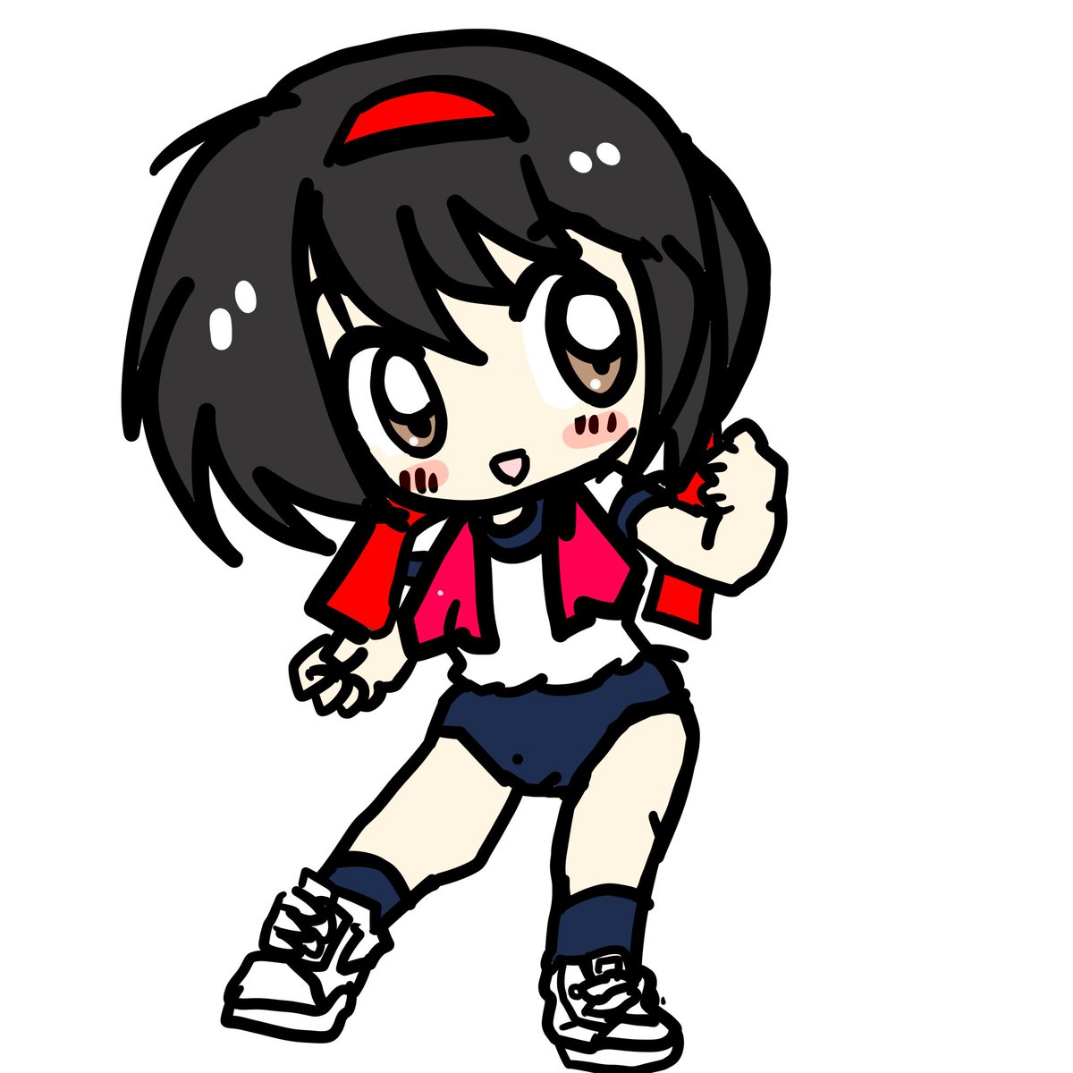 「おはようございます 」|塩粥のイラスト
