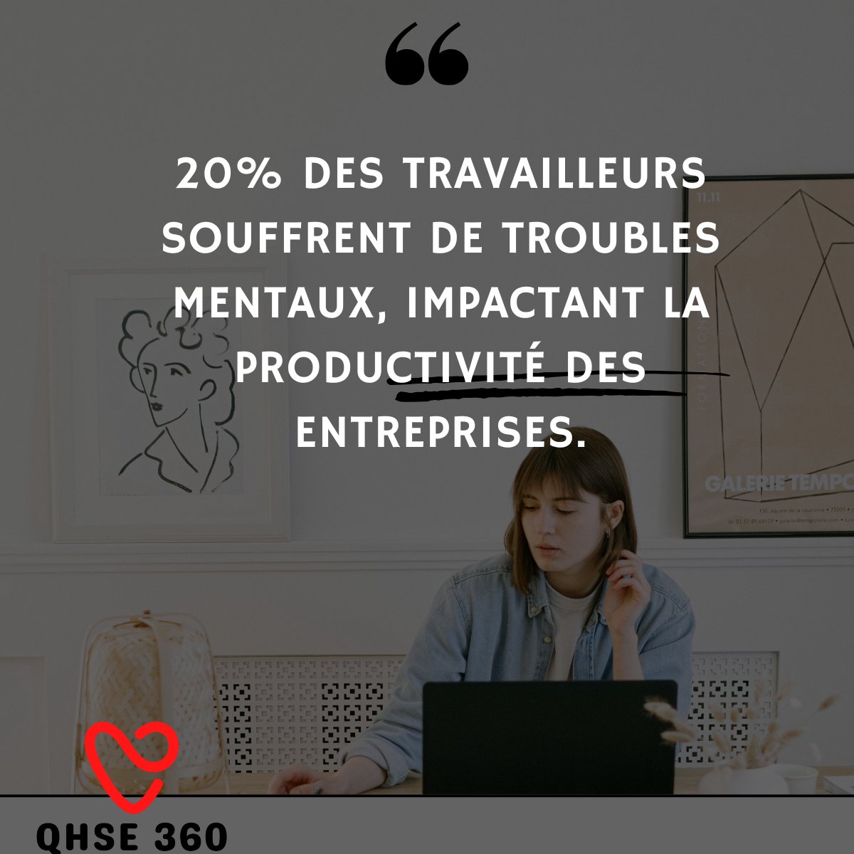 QHSE360's tweet photo. 🚨 𝑳𝒂 𝒔𝒂𝒏𝒕𝒆́ 𝒎𝒆𝒏𝒕𝒂𝒍𝒆 𝒆𝒏 𝒆𝒏𝒕𝒓𝒆𝒑𝒓𝒊𝒔𝒆 : 𝒖𝒏 𝒅𝒆́𝒇𝒊 𝒄𝒓𝒐𝒊𝒔𝒔𝒂𝒏𝒕 🚨

Saviez-vous que près de 20% des travailleurs mondiaux souffrent de problèmes de santé mentale ? Ces défis ne se limitent pas à l’individu, mais ont des répercussions directes sur la productivité des entreprises, avec des coûts estimés à 3 000€ par collaborateur par an.

Il est temps d'adopter une approche proactive et préventive pour soutenir la santé mentale au travail.

Source : Forbes France (2024)

#SantéMentale #BienÊtreAuTravail #Productivité #Leadership #RH #France #QHSE
