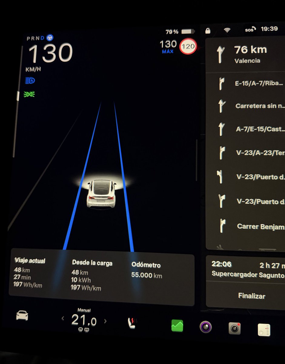 EduMembrive's tweet photo. 55.000 Km desde Abril de 2023

- 0 revisiones en taller
- Mantenimiento: 9,15€ (garrafa líquido de limpias)
- Ruedas aún originales (voy revisándolas)

- Cargando en casa: 1,20€/100Km aprox 

Qué maravilla. https://t.co/8ojCiGsHdB