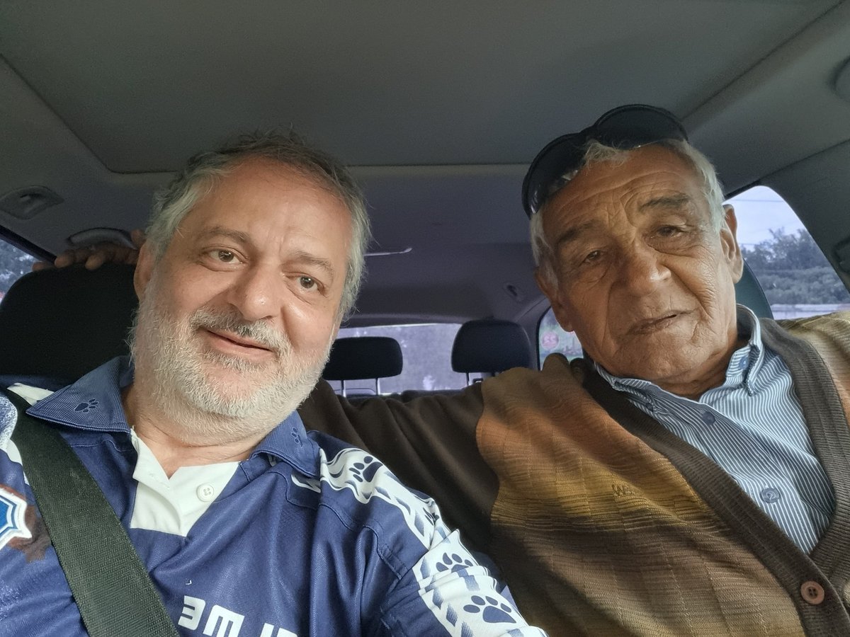 Volviendo del Martearena con el "Negro" Laguna, una gloria de Juventud. Todo un éxito de <a href="/SentimientoCJA/">Sentimiento Antoniano TV</a> y <a href="/turconazar/">Turco Nazar</a>. Felicitaciones por el impecable trabajo.