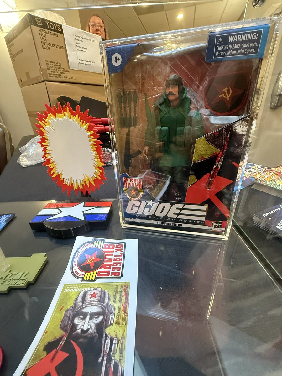 ParksAndCons's tweet photo. #SoCalJoeShow has kept its tradition of having a fantastic exclusive figure for sale at the show https://t.co/NL5Ic9ORnh