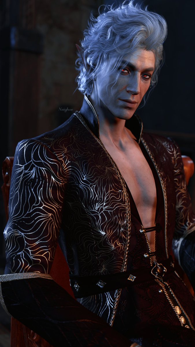Oh all the things I'd do just to have him look at me like that

#Astarion #BG3 #BaldursGate3