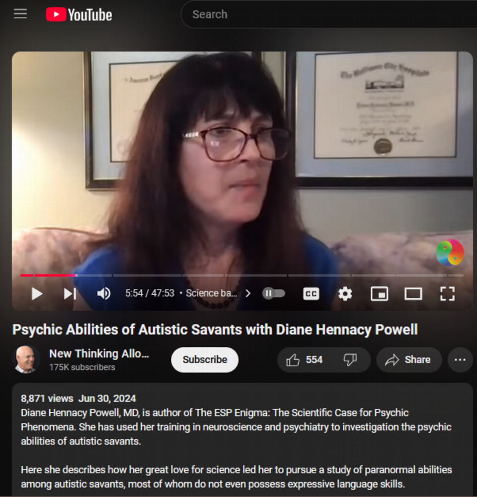 montefowler's tweet photo. @clif_high Diane Hennacy Powell, MD @dianehennacy raised a #Gritologist learns being psychic is real, becomes #ontologist Psychic Abilities of Autistic Savants w/Jeffrey Mishlove @jmishlove of @NewThinkAllowed https://t.co/VqGcFbxJx2
https://t.co/vhN3C4yZA4
Click ALT! https://t.co/y2BAGRbnZL
