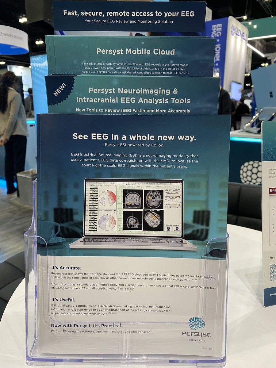 We’ve been quite busy at #aes2024 in the City of Angels! Stop by our booth to learn about how Persyst can assist in presurgical decision making!

#epilepsy #seizures #epileptology #neurosurgery #epilepsysurgery #brainhealth