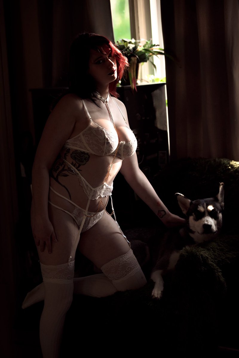 Umbra_Rosa's tweet photo. Me and some of my babies. 

#model #modellife #modelshoot #photography #ballpython #leucisticballpython #husky #huskypuppy https://t.co/PF95RVWOwR