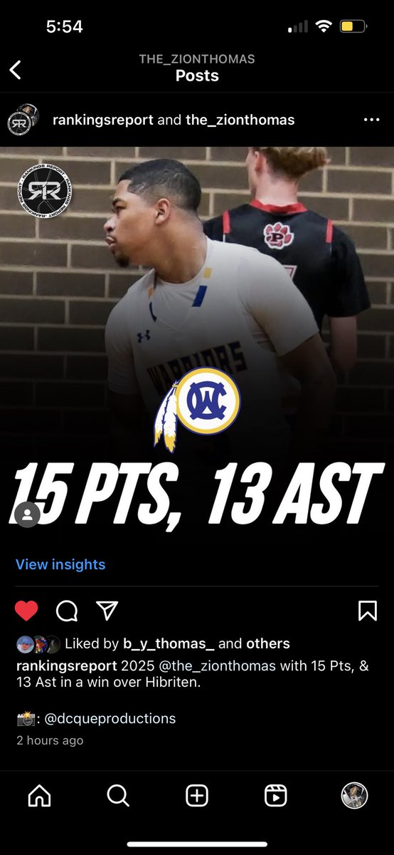 Zion thomas tweet media