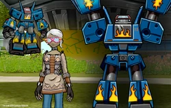 MagicalDealer's tweet photo. So, I finally watched Megas XLR, and now my only question is: how on Earth is he a Nano?? He’s not alive, he’s literally just a mech!?! https://t.co/mwVxzovWMW