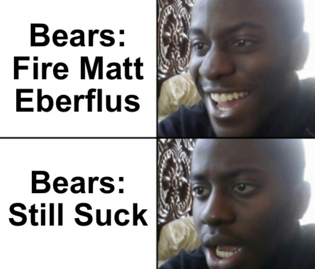 DepBearsFan's tweet photo. I’m shocked #Bears https://t.co/4XAPQW1Cqo