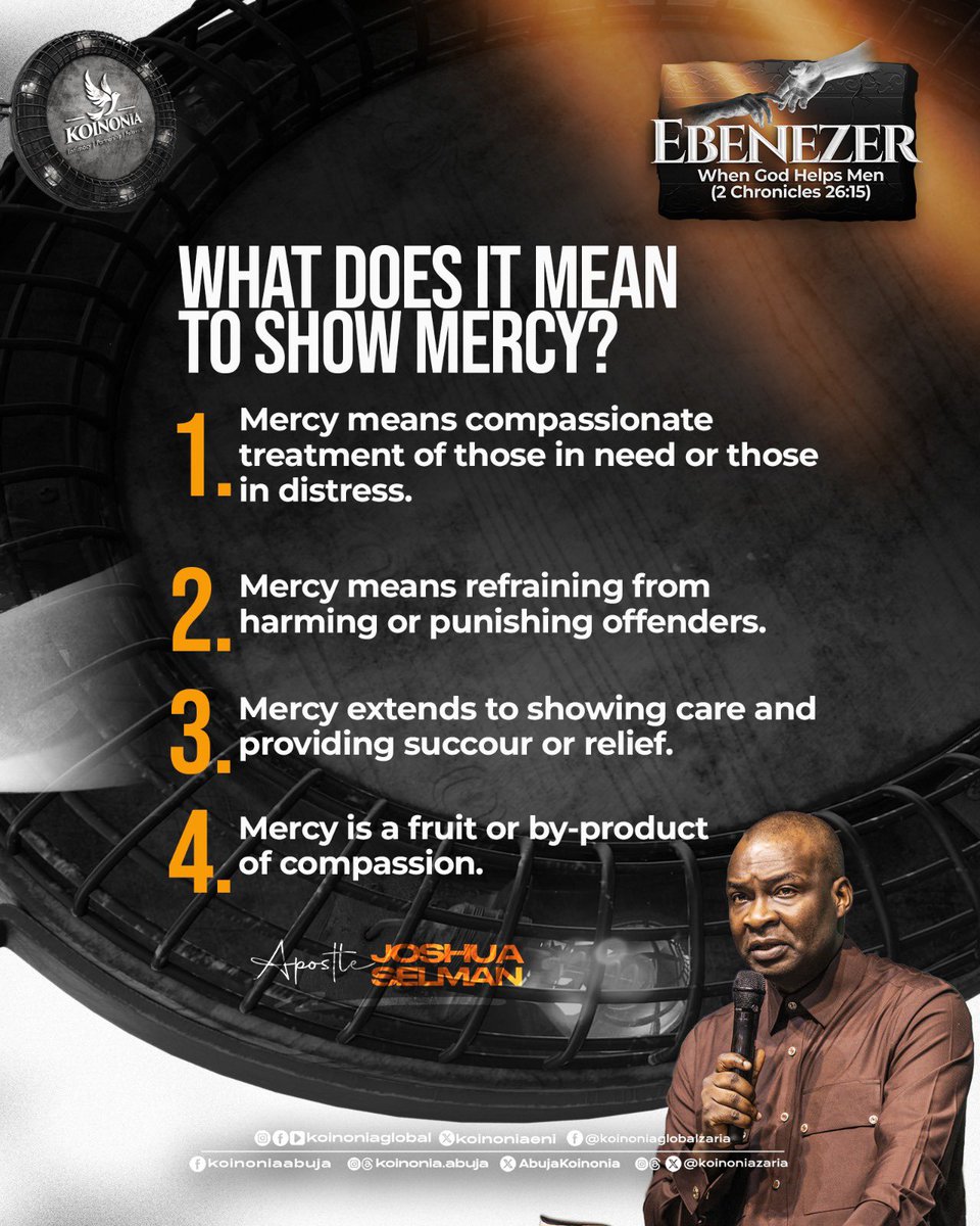 koinoniaeni's tweet photo. #ApostleJoshuaSelman
#Ebenezer
#WhenGodHelpsMen
#KoinoniaAbuja
#KoinoniaZaria
#KoinoniaGlobal https://t.co/KovsfN0huv