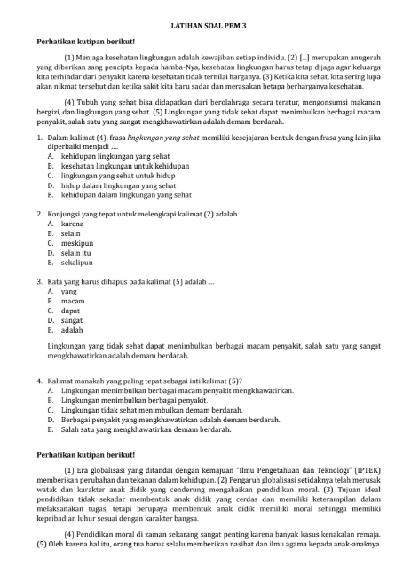sushyiramen's tweet image. ✍️📖 Latihan PBM (Pemahaman Bacaan dan Menulis) UTBK!

Belajar mengasah kemampuan analisis teks dan menulis itu seru, lho! Yuk, tingkatkan skill dengan latihan soal PBM. Karena #UTBK2024 bukan soal siapa yang pintar, tapi siapa yang lebih siap! 💪

#studytwt