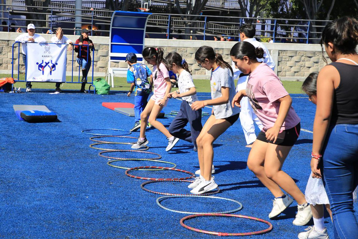 BJAlcaldia's tweet photo. Con el fin de fomentar el deporte en nuestros niños, llevamos a cabo la Feria del Deporte BJ 2024 en colaboración con el Aspen Institute. 
➡️ https://t.co/hWY3FkXq02 https://t.co/yWEpNKgXP9