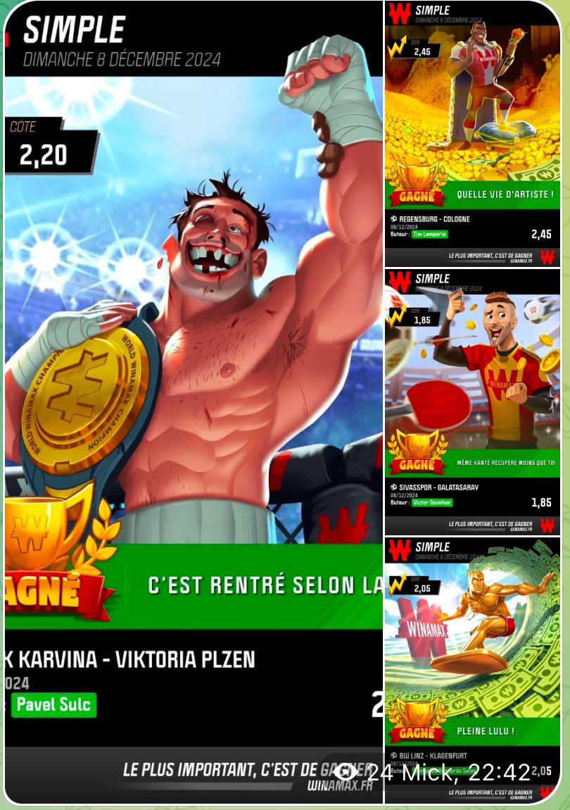 HollowSlippy's tweet photo. Journée de fou furieux sur MS Pronos
14 buteurs/23 validés !!✅✅
La récap en fin de mois pour un mois de plus dans le ✅ 

https://t.co/mJbS3oNCNE

#TeamParieur @MS_Pronos_MS #TeamParieurs #Buteurs https://t.co/btPhN0Rj7l