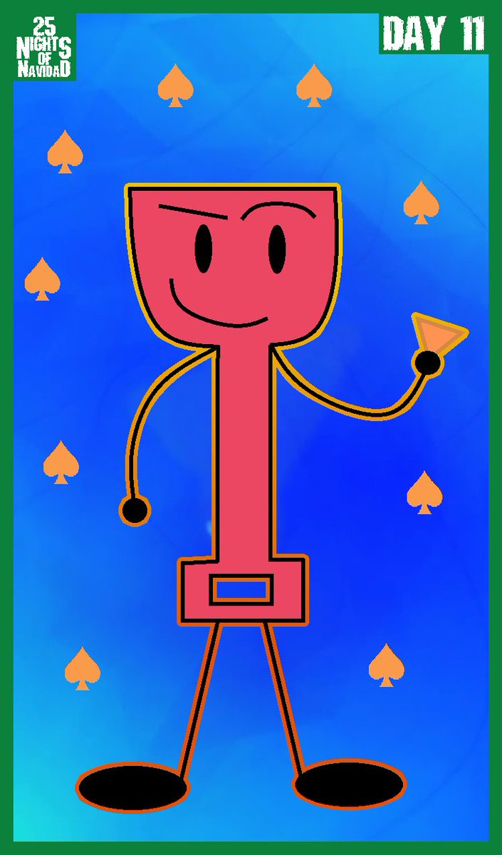 TheAnt755's tweet photo. 25 Nights Of Navidad Day 11: Spade of Aces
I did a switcheroo of βAce of Spadesβ, featuring Spade from Modern Objects. The dude LOVES nachos.
#25NightsOfNavidad #ModernObjects #OSC #objectshow https://t.co/KvQCF0My0g