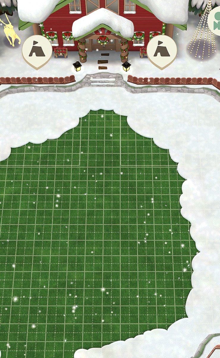 pokemori_toto's tweet photo. お庭の歩道クリエイト🌳その108
『雪降る街角🎄』ポケ森版

イベント家具のみの歩道と家具を使用した冬の街角です❄

①クリスマスロッジ
②歩道を敷く
③家具を置く　
④完成です☃️

#ポケ森 #歩道クリエイト
#ポケ森コンプ #ポケ森コンプリート
 #animalcrossing #ACNH https://t.co/8AHPJkcaT3