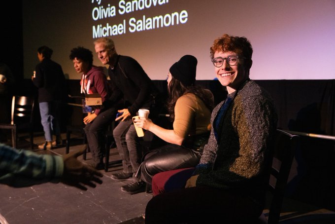 2 pic. Super happy to have talked at the indie acting panel at the Anchorage International Film Fest
