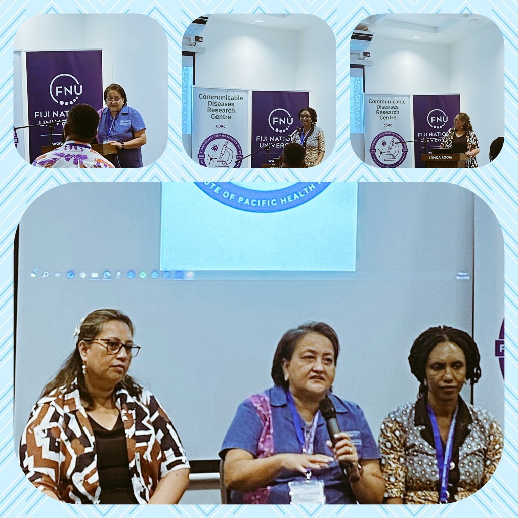 Fiji Institute of Pacific Health Research (@healthfiji) on Twitter photo #HappeningNow the first #PanelSession for the <a href="/FNUFijiMedical/">FNU College of Medicine, Nursing and Health Sci</a> #COVID19 #ResearchSeminar commences
Grateful to <a href="/dfat/">Department of Foreign Affairs and Trade π¦πΊ</a> for your unending support π―π
#ImpactfulResearch #LeavingNoOneBehind #HappeningNow the first #PanelSession for the <a href="/FNUFijiMedical/">FNU College of Medicine, Nursing and Health Sci</a> #COVID19 #ResearchSeminar commences
Grateful to <a href="/dfat/">Department of Foreign Affairs and Trade π¦πΊ</a> for your unending support π―π
#ImpactfulResearch #LeavingNoOneBehind