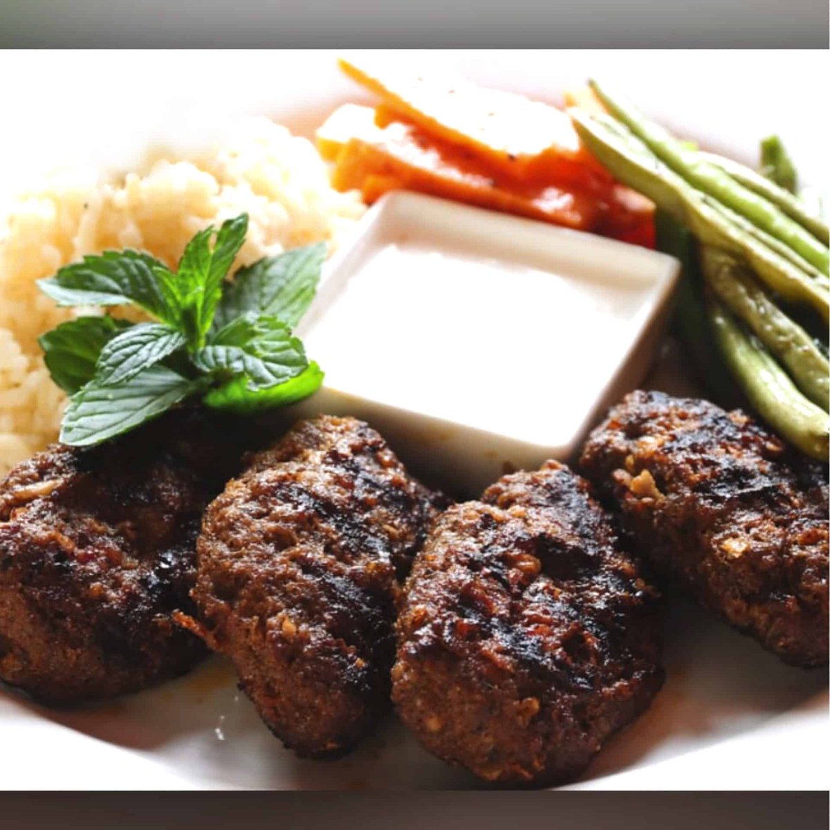 AyaSofiaStLouis's tweet image. Köfte: chargrilled ground beef and lamp, meatballs with yogurt sauce &amp;amp; rice pilaf.
•
Wed-Sun 4-9pm, Brunch on Sat and Sun from 10-2. Carryout: aya-sofia-restaurant.square.site
•
•
#Stlproud #Stlsmallbusiness #SouthcitySTL #314together #supportlocalstl #stlfood