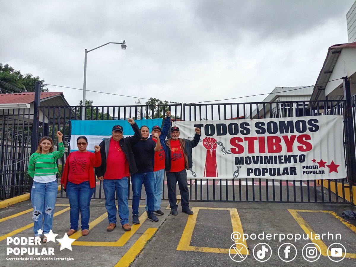 PoderPopularhn's tweet photo. Día 2
Huelga del #STIBYS Justa,
Legal y Patriótica https://t.co/NjHkSR2oPq