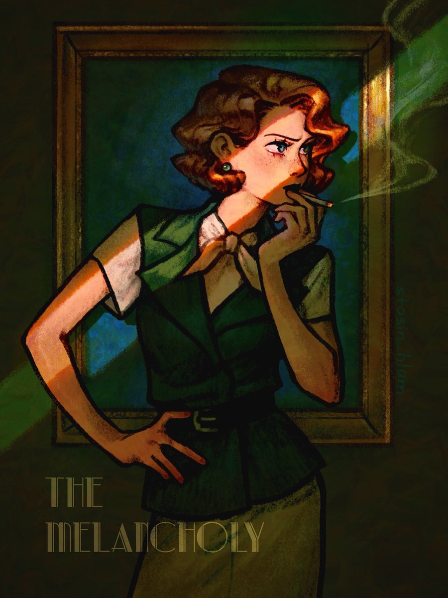 stosin_hlam's tweet image. 💚 

#oc #art